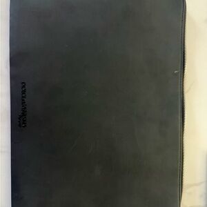 Dolce & Gabbana Dark Gray Laptop Bag